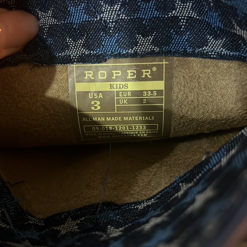 Boy’s Roper Cowboy Boots - Picture 3 of 5